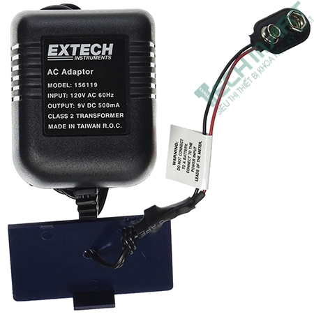 Extech 156119 Bộ chuyển đổi AC Adaptor 117V cho Extech 407907