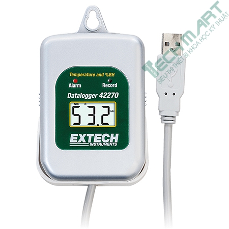 Bộ ghi dữ liệu nhiệt độ và độ ẩm Extech 42275