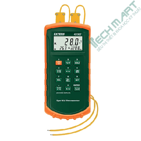 Máy đo nhiệt độ tiếp xúc loại J/K Extech 421502