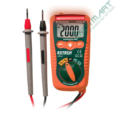 Đồng hồ đo điện vạn năng Mini Extech DM220