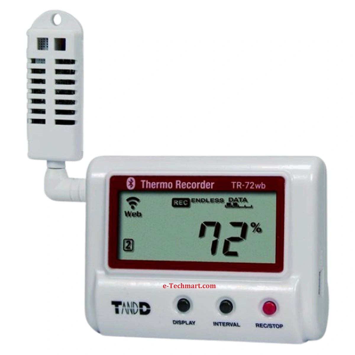 Nhiệt kế ẩm tự ghi TandD TR-72WB