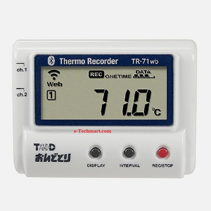 Nhiệt kế tự ghi TandD TR-71WB (-40 ~ 110°C)
