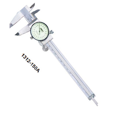 Thước cặp đồng hồ Insize 1312-150A (0-150mm/0.02mm)