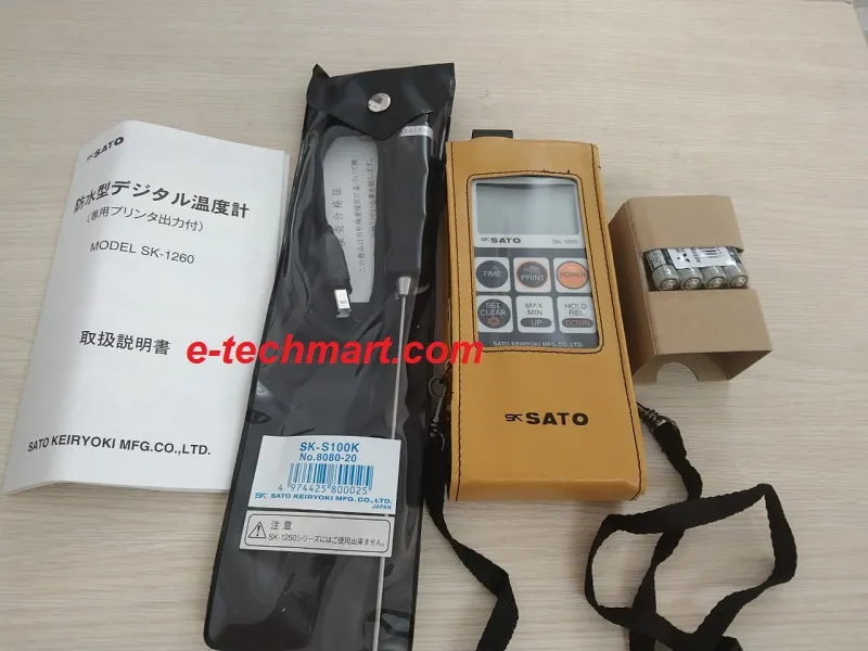 Nhiệt kế điện tử Sato SK-1260