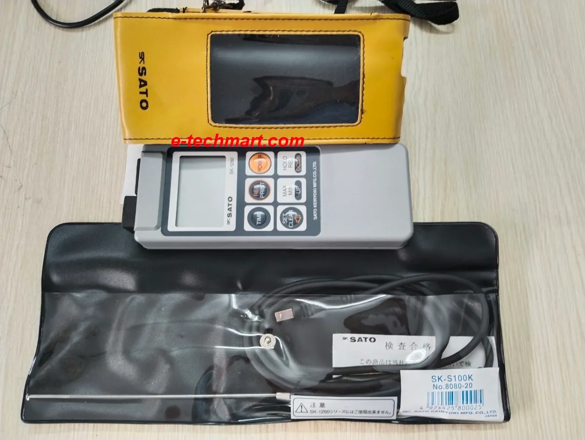 Nhiệt kế điện tử Sato SK-1260 (-30.0 to 199.9°C)