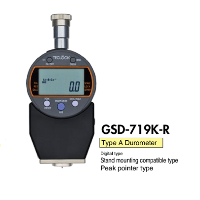 Đồng hồ đo độ cứng cao su điện tử Teclock GSD-719K-R Type A