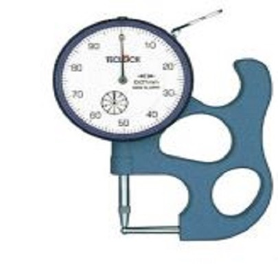 Đồng hồ đo độ dày đường ống kiểu cơ Teclock TPM-116 (10mm/0.01mm)