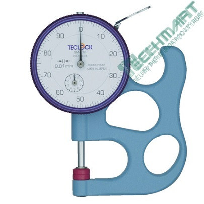 Đồng hồ đo độ dày Teclock SM-112-40g (0-10mm/0.01mm)