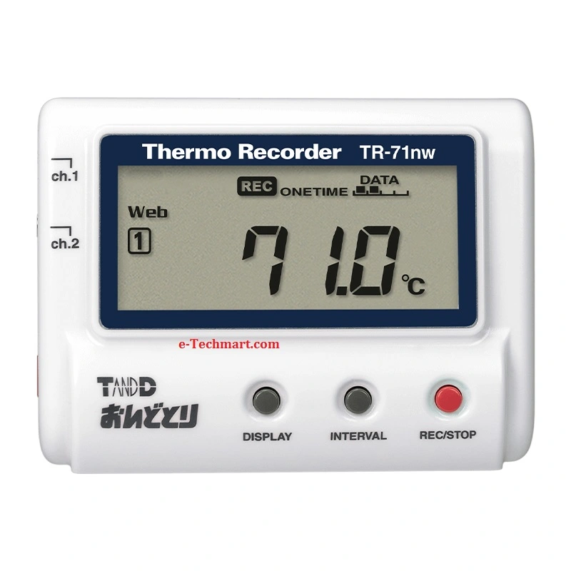 Nhiệt kế tự ghi T&D TR-71nw (-40~110°C)