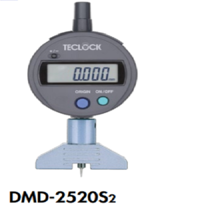 Đồng hồ đo độ  sâu điện tử Teclock DMD-2520S2 (5mm, 4mm / 0,001mm)