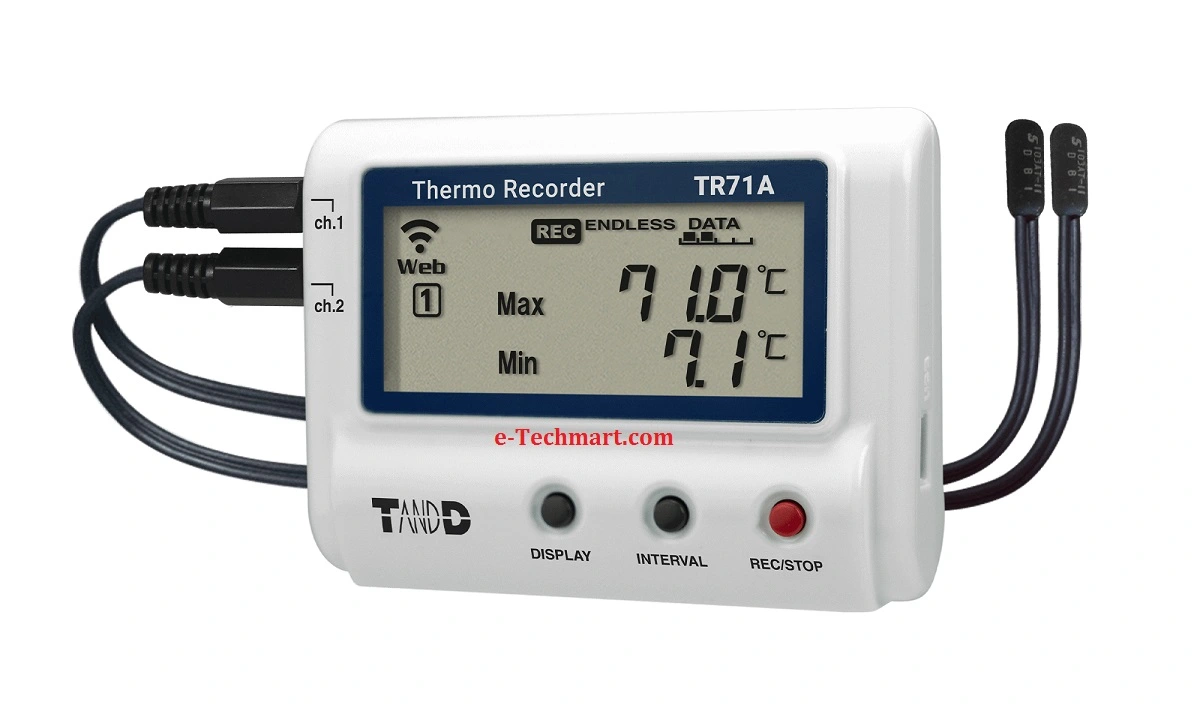 Nhiệt kế tự ghi TandD TR71A