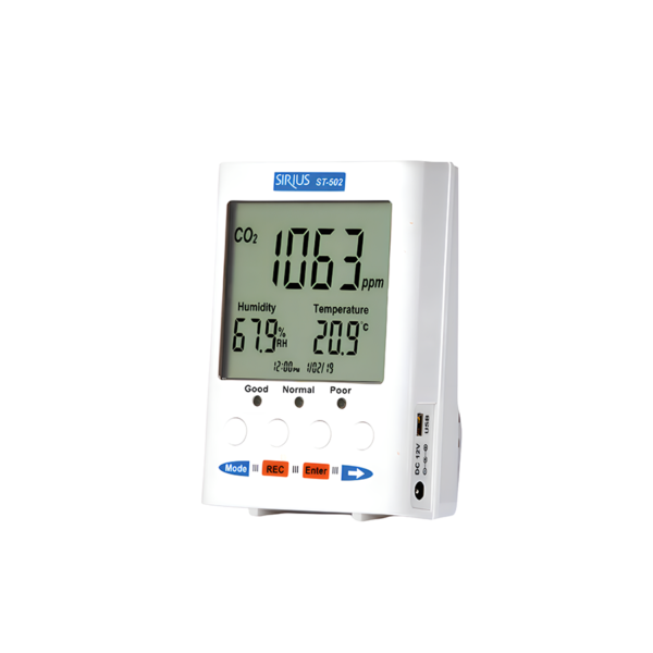 Máy đo khí Co2 nhiệt độ độ ẩm Temars ST-502