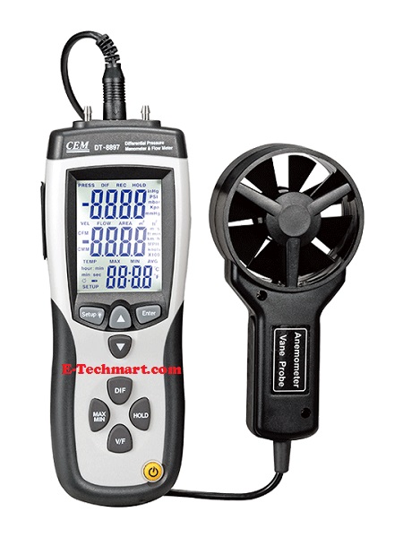 Máy đo tốc độ gió CEM DT-8897