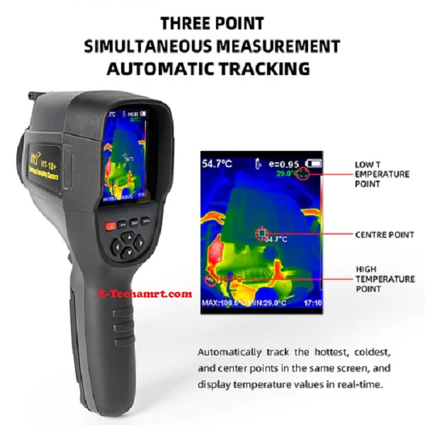 Camera chụp ảnh nhiệt cầm tay HTI HT-18+