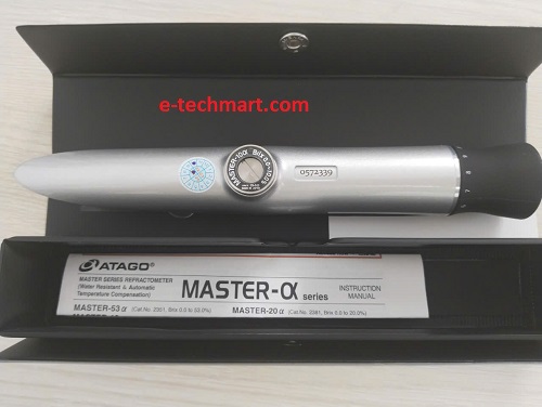 Khúc xạ kế đo độ ngọt Atago MASTER-10α