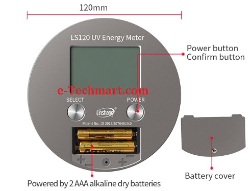 Máy đo năng lượng tia UV LinShang LS120