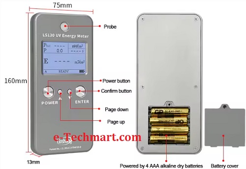 Máy đo năng lượng tia UV LinShang LS130