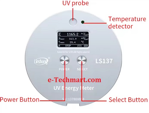 Máy đo năng lượng tia UV LinShang LS137