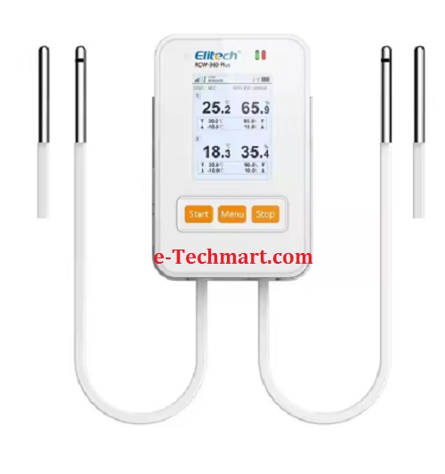 Máy ghi dữ liệu nhiệt độ và độ ẩm Elitech RCW-360