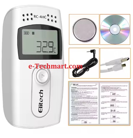 Nhiệt ẩm kế tự ghi Elitech RC-4HC