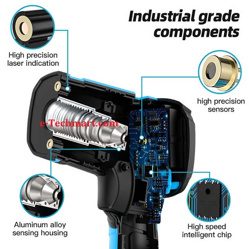 Nhiệt kế hồng ngoại laser Mestek IR05B