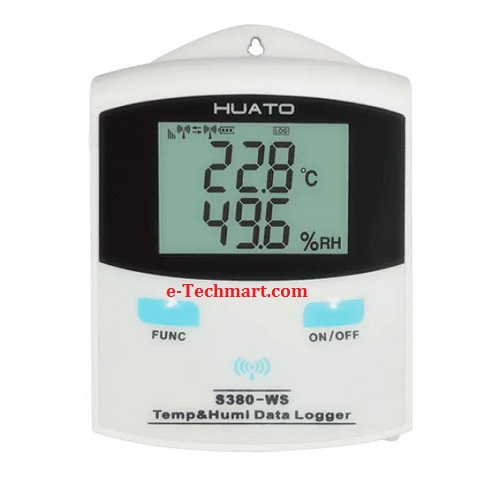 Bộ ghi dữ liệu nhiệt độ độ ẩm HUATO S380-WS