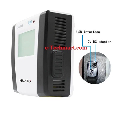 Bộ ghi dữ liệu nhiệt độ độ ẩm HUATO S400W-ET