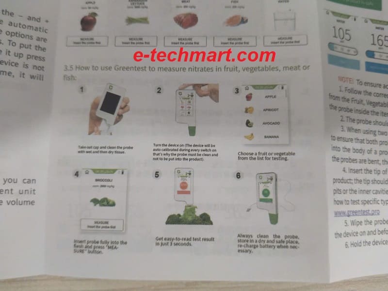 Máy đo an toàn thực phẩm Greentest ECO4F