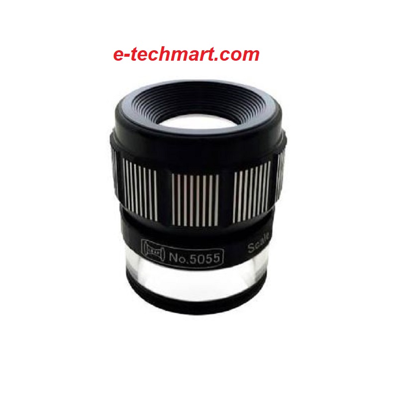 Kính lúp 10X có thước chia LEAF 5055