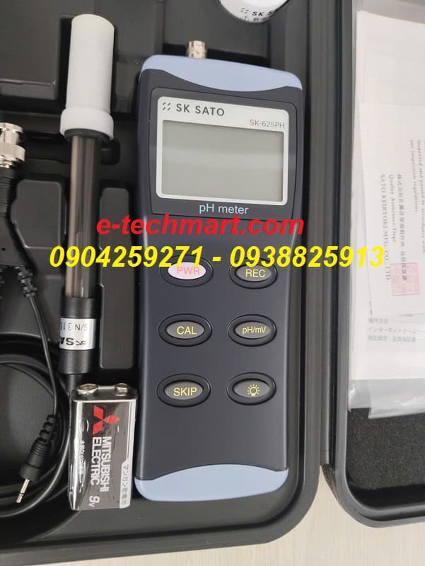 Máy đo pH Sato SK-625PH kèm đầu đo PHP-31