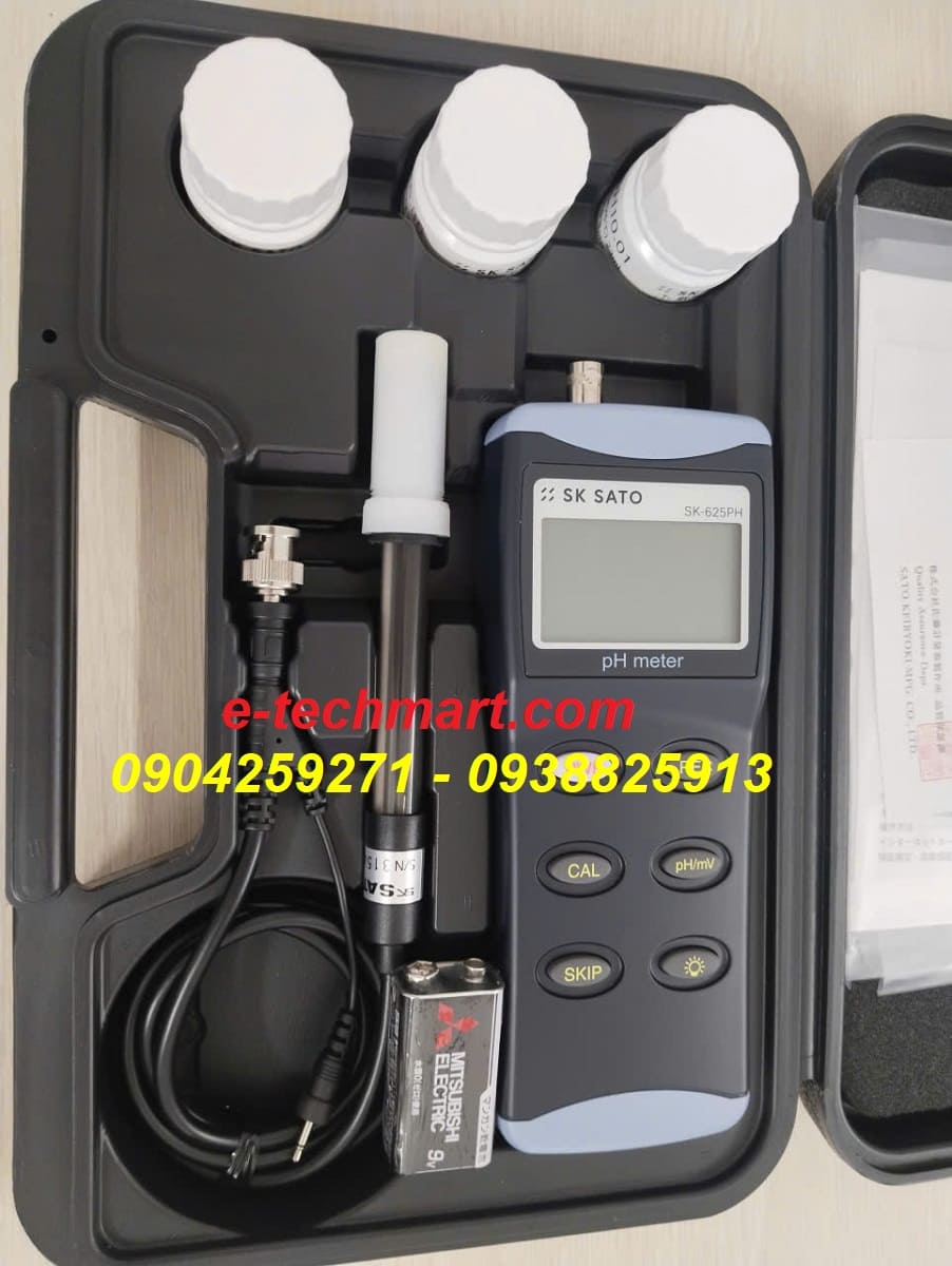 Máy đo pH Sato SK-625PH kèm đầu đo PHP-31