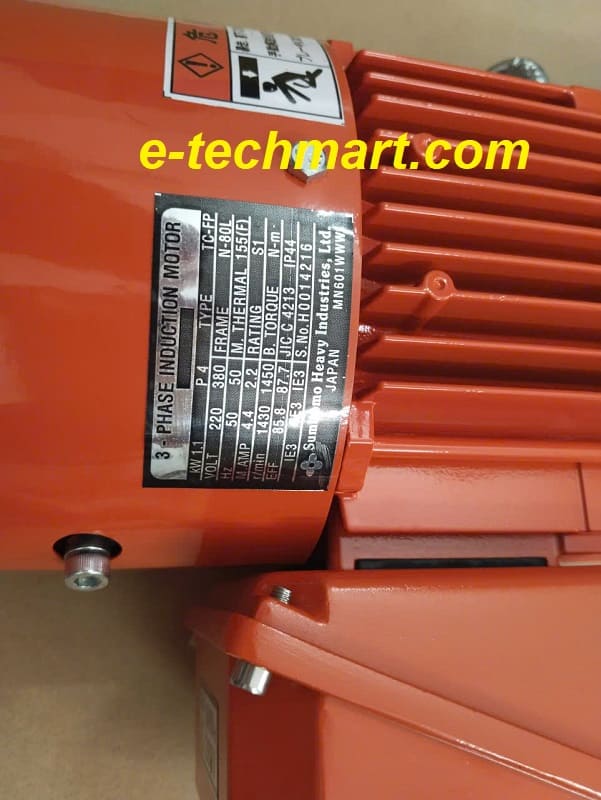 Motor giảm tốc Sumitomo cốt âm RNYM1H-1420-B-30
