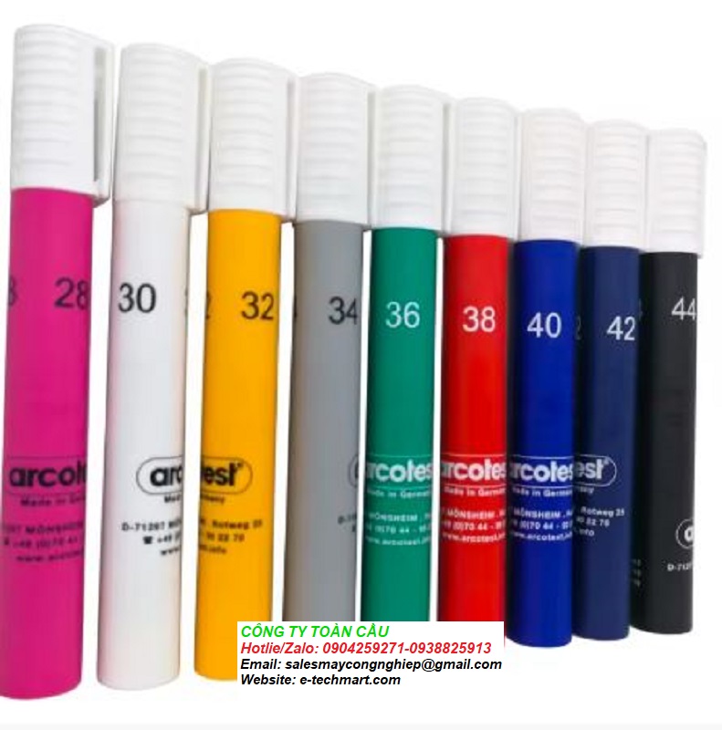 Bút thử sức căng bề mặt ARCOTEST 30 32 34 36 38