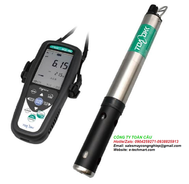 Máy đo chất lượng nước đa thông số TOADKK WQC-40