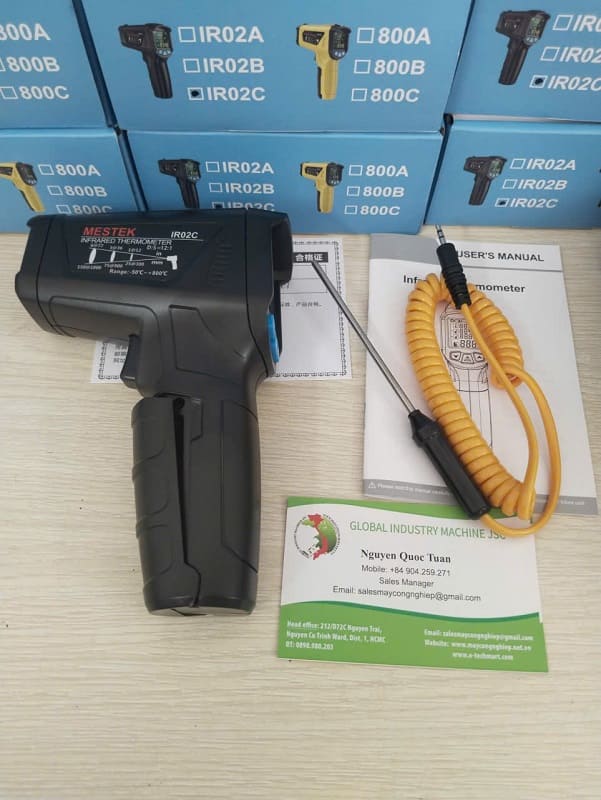 Máy đo nhiệt độ hồng ngoại MESTEK IR02C