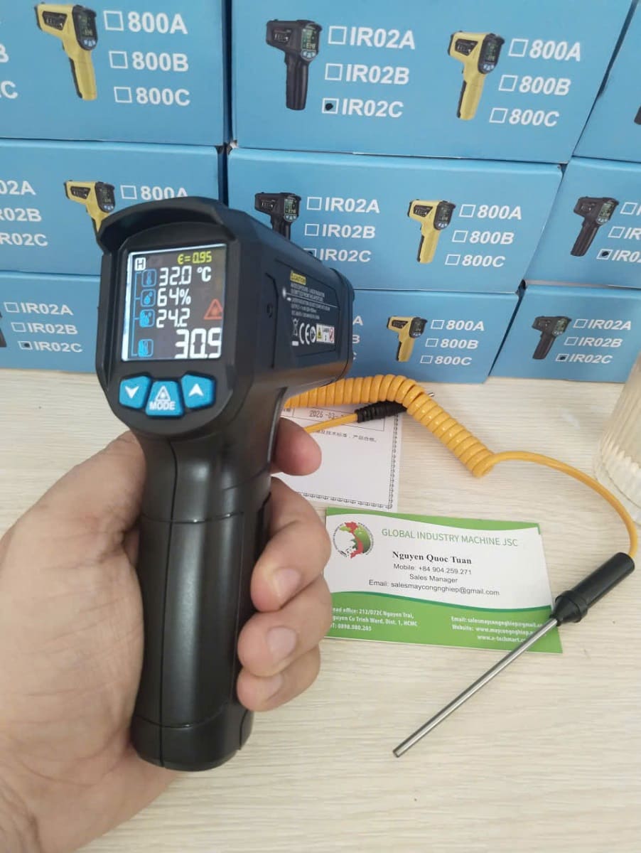 Máy đo nhiệt độ hồng ngoại MESTEK IR02C