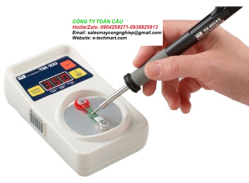 Máy đo nhiệt độ mỏ hàn GOOT TM-100