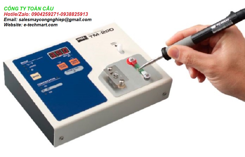 Máy đo nhiệt độ mỏ hàn GOOT TM-200