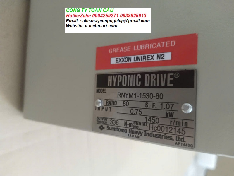 Động cơ giảm tốc Sumitomo RNYM1-1530-80