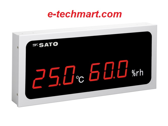 Bộ hiển thị nhiệt độ và độ ẩm Sato 8091-52 SK-M460-TRH-I