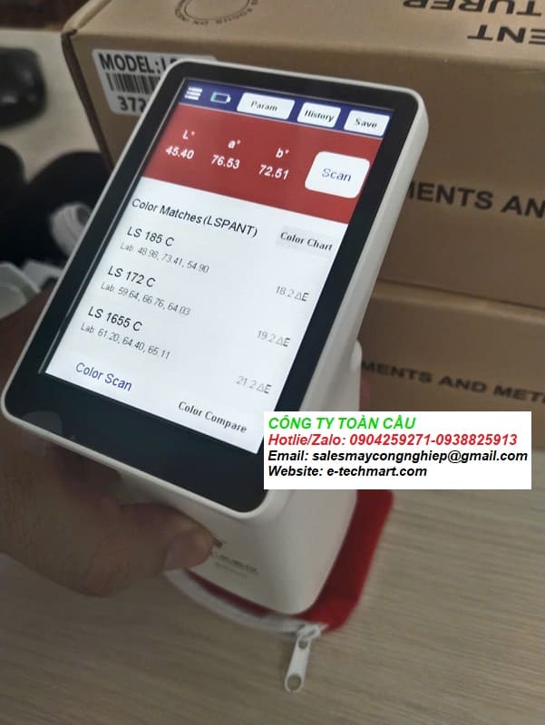 Máy Đo Màu Linshang LS372 Chính Hãng