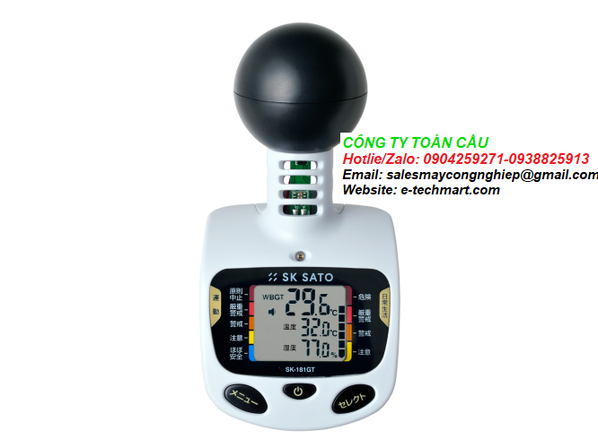 Máy theo dõi căng thẳng nhiệt Sato 8310-90 ZF-400WSH
