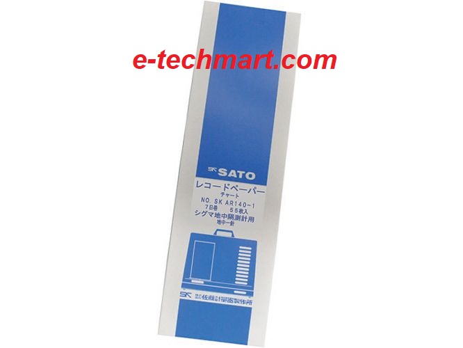 Giấy ghi nhiệt độ 7 ngày Sato 7200-62