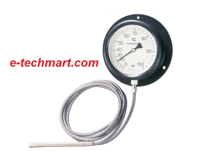 Nhiệt kế mặt số Sato 4300-12 VB-100P (0~120°C)