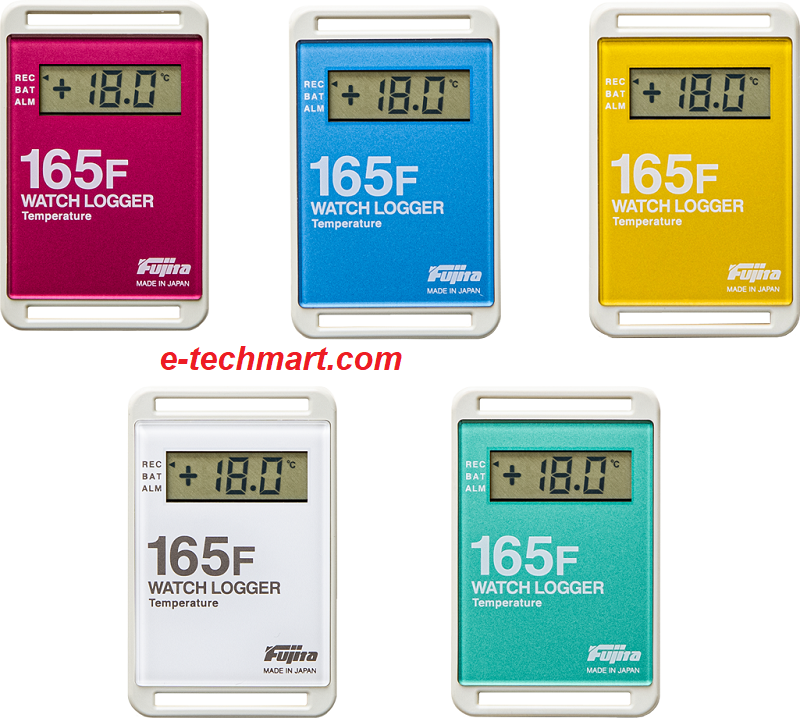 Bộ ghi dữ liệu nhiệt độ FUJITA KT-165F (bộ 5 màu)