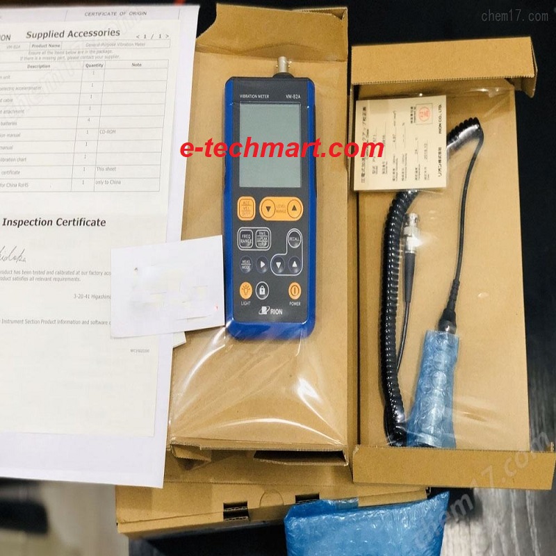 Hướng dẫn sử dụng máy đo độ rung Rion VM-82A