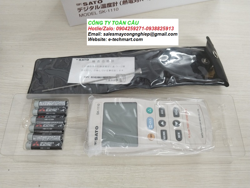 Máy đo nhiệt độ SATO SK-1110