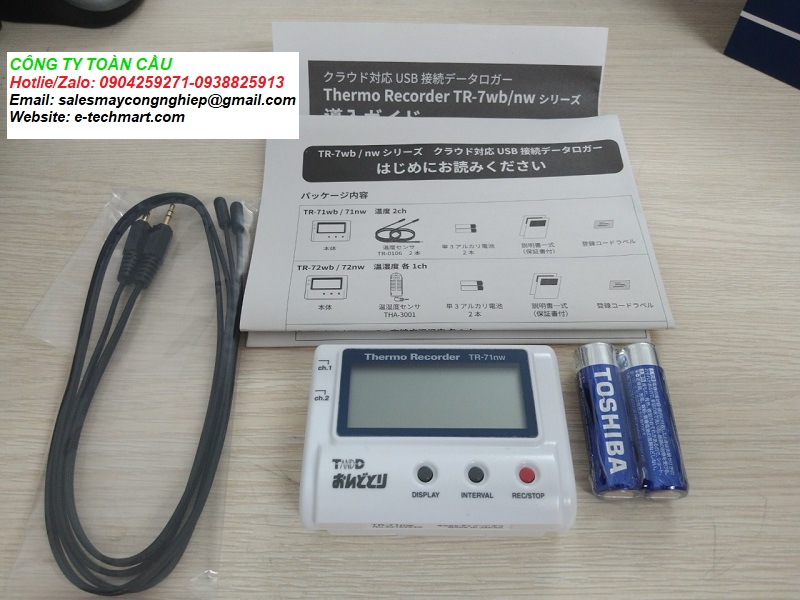 giám sát nhiệt độ qua LAN
