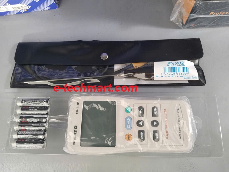 Nhiệt kế SATO SK-1110 kèm đầu dò SK-K010